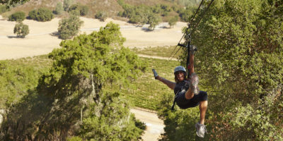 Vineyard and Zipline Trends Collide at the Pinot Express